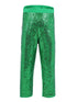 Girls Green Sequin Sports Casual Legging Pants 9M-8 - SophiasStyle.com